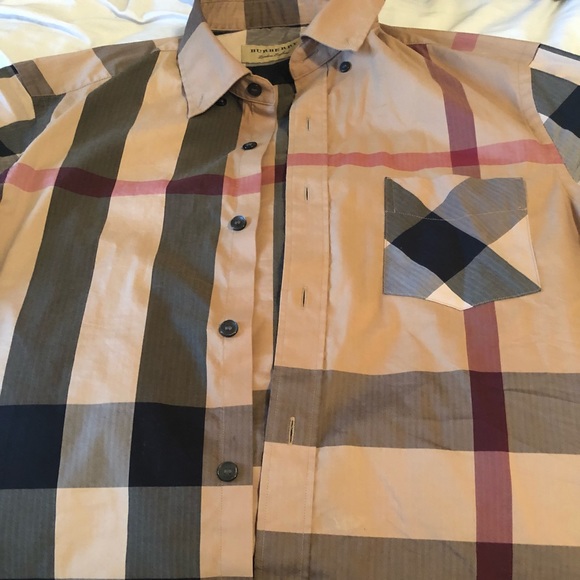 burberry shirt poshmark